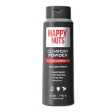 HAPPY NUTS Comfort Powder - Anti Chafing & Deodorant, Aluminum-Free, Sweat and Odor Control for Jock Itch, Groin and Men's Private Parts (Original)