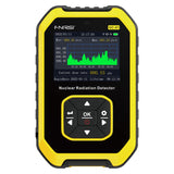 Geiger Counter Nuclear Radiation Detector - FNIRSI Radiation Dosimeter with LCD Display, Portable Handheld Beta Gamma X-ray Rechargeable Radiation Monitor Meter, 5 Dosage Units Switched
