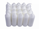 UCO 9-Hour Survival Long-Burning Emergency Candles for Lantern, White, 20 Pack, Unscented