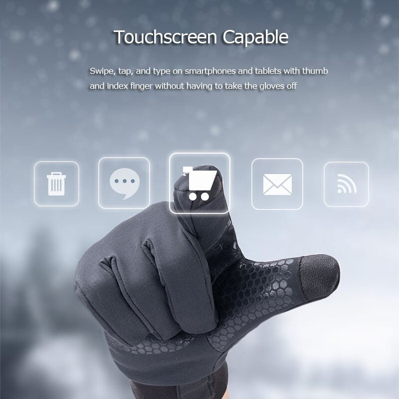 Naturehike NH19S005-T Insulated Winter Touchscreen Gloves: Warm, Anti-Slip, Perfect for Outdoor Adventures