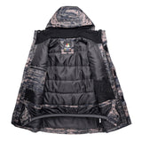 Conquer the Snow: New Men's Camouflage Ski Suit - Waterproof, Breathable, and Stylish Winter Gear