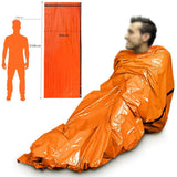 "Survival Essentials: 2 Pcs Outdoor Emergency Sleeping Bag Set"