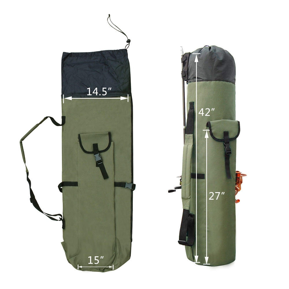 Shaddock Fishing's Versatile Nylon Fishing Bag: Protect Your Gear in Style