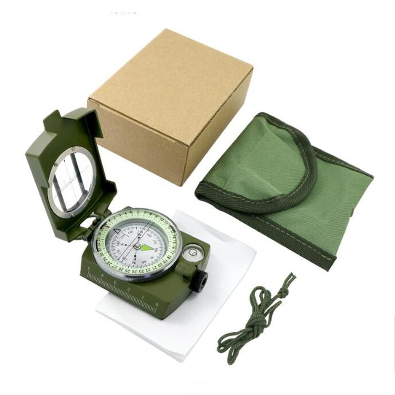 Navigate with Precision: Professional Military Compass for Outdoor Survival