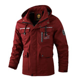 Men's Fashion Windbreaker Hooded Jacket: Stylish Outdoor Attire for Spring and Autumn