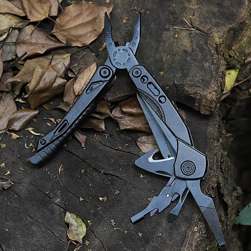 "11 in 1 Multifunction Camping Pliers: Your Ultimate Survival and Outdoor Multi Tool"