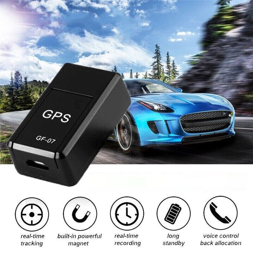 GF-07 Mini GPS Tracker: Real-Time Tracking and Anti-Lost Locator for Cars, Bikes, and Bicycles