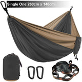 Comfortable and Durable Double Parachute Hammock Set for Outdoor Adventures