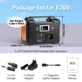 FF Flashfish E200: Your 110V Portable Power Station for Outdoor Adventures
