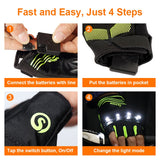 Savior Thermal LED Gloves - Illuminate Your Ride with Style and Functionality