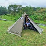 Superior Protection and Versatility: Flame-Retardant Pyramid Hot Tent for All-Weather Adventures