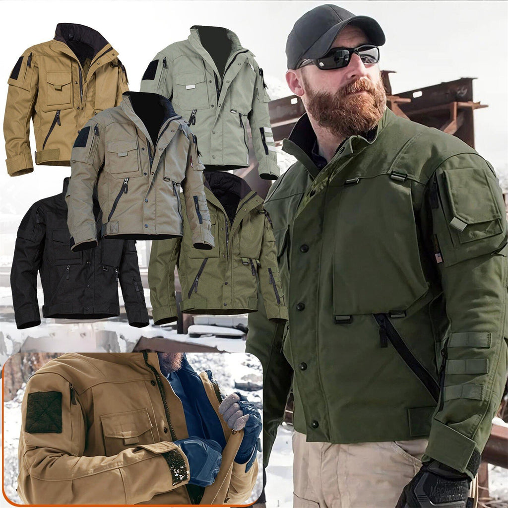 Fashion Men's TACTI-CAL Jacket: Stylish, Versatile, and Ready for Adventure
