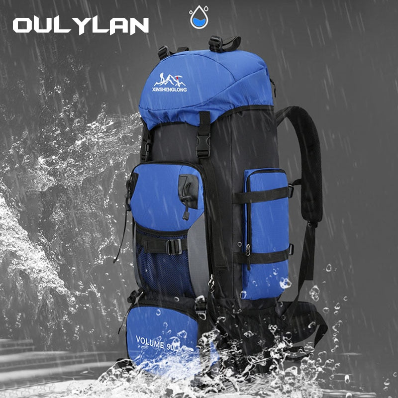 Adventure-Ready: 90L Waterproof Backpack for Unparalleled Hiking and Camping Experiences
