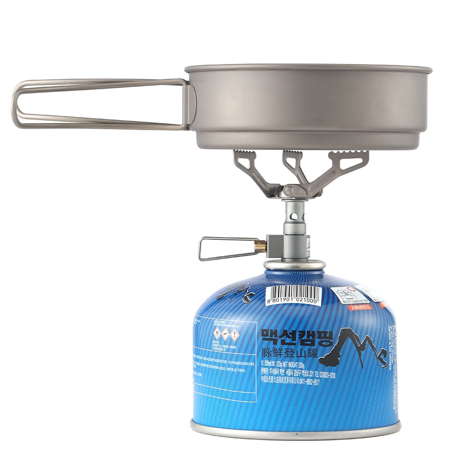 BRS3000 Titanium Gas Stove: Your Essential Camping Cooking Companion