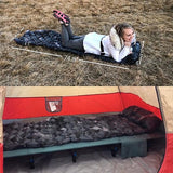 Ultralight Inflatable Sleeping Pad with Pillow for Outdoor Camping and Hiking