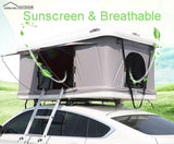 DANCHEL Hard Shell Car Roof Top Tent - The Ultimate in Camping Convenience