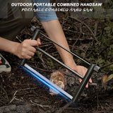 Compact and Convenient: Outdoor Folding Hand Saw for Cutting Tasks