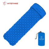 Ultralight Inflatable Sleeping Pad with Pillow for Outdoor Camping and Hiking