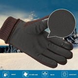 Stay Connected and Warm with Touch Screen Winter Warm Men's Gloves