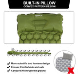 Comfortable Camping with the Inflatable Sleeping Pad & Pillows Set