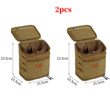 Outdoor Camping Essential: Gas Tank Storage Bag with Large Capacity