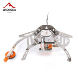 Widesea Camping Wind Proof Gas Burner - The Perfect Outdoor Stove for Your Next Adventure