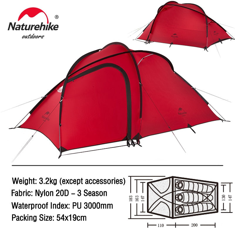 Naturehike Camping Tent - The Ultimate Solution for Your Next Outdoor Adventure"