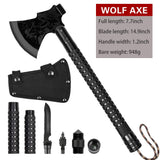 Versatile Tactical Folding Axe for Outdoor Survival and Camping Adventures